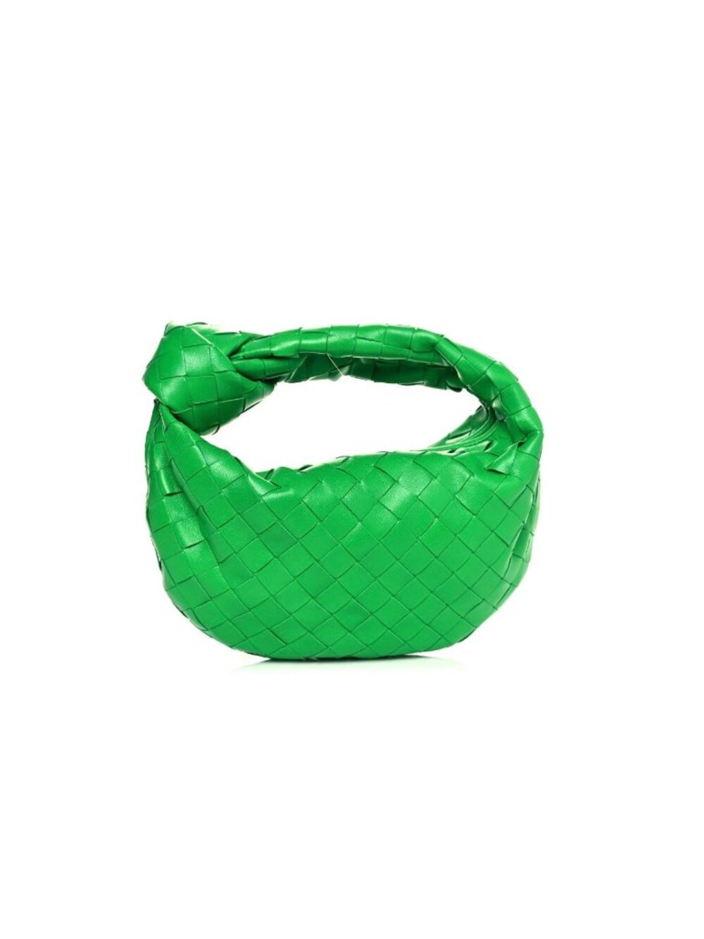 Bottega Veneta Nappa Intrecciato Mini Jodie Hobo Pale Parakeet 868817